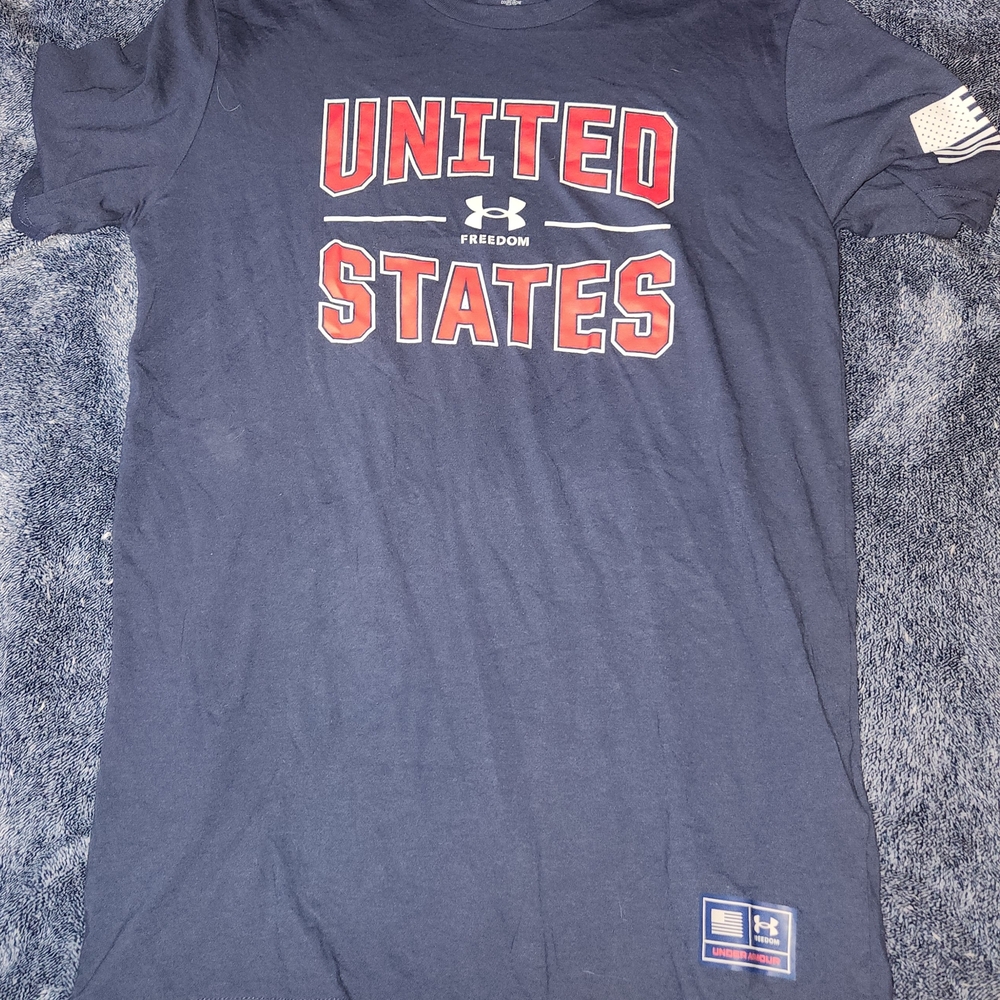 Under Armour Men's Navy T-Shirt
